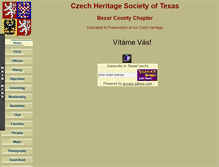 Tablet Screenshot of czechs.org